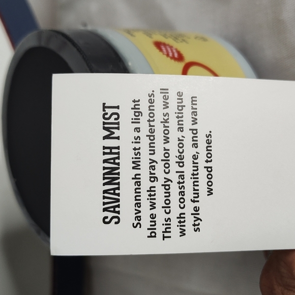 Dixie Belle Chalk Mineral Paint - Savannah Mist 16 oz - Picture 2 of 4